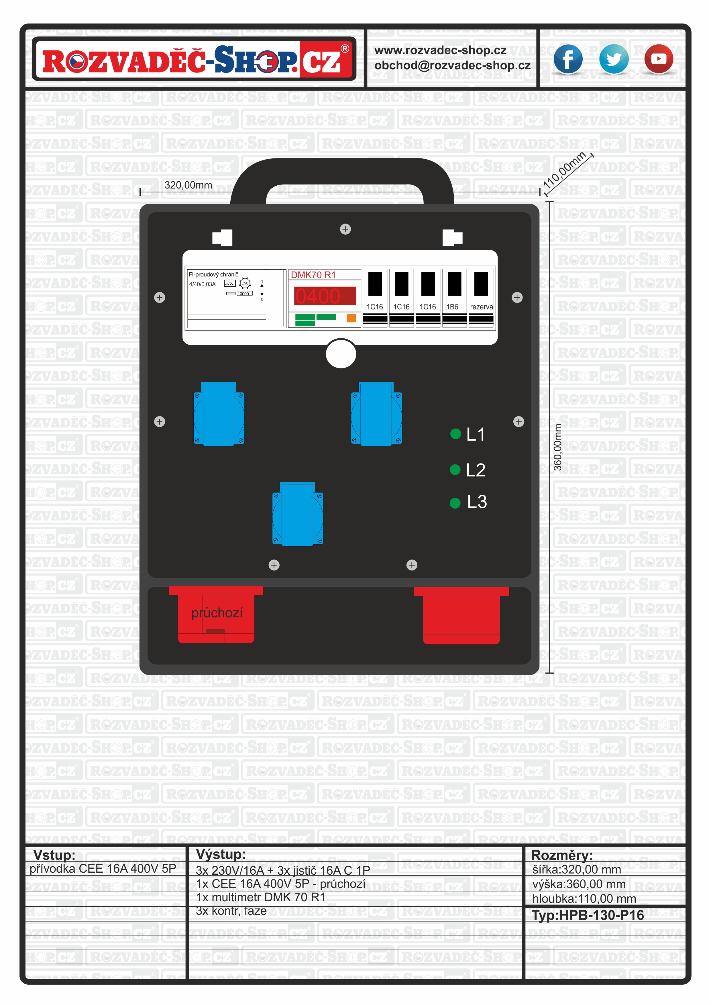 HPB-130-P16 F